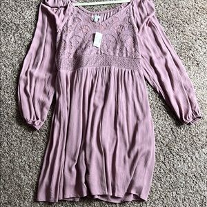 Size Large Maurice’s dress. Dusty Rose color. New with tags - never worn.
